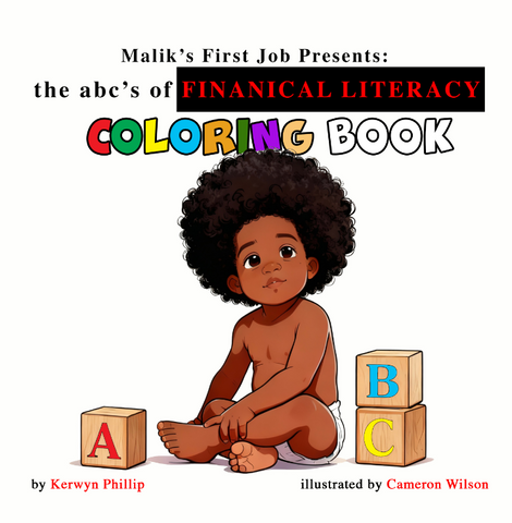PRE-ORDER: The ABC's of Financial Literacy Coloring Book