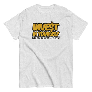 Invest in Yourself T-Shirt - Gold