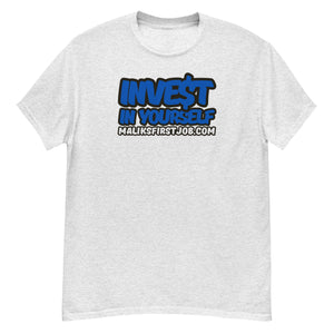 Invest in Yourself T-Shirt - Blue