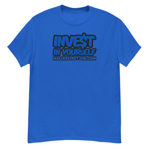 Invest in Yourself T-Shirt - Blue