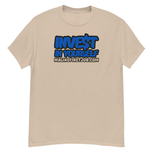 Invest in Yourself T-Shirt - Blue