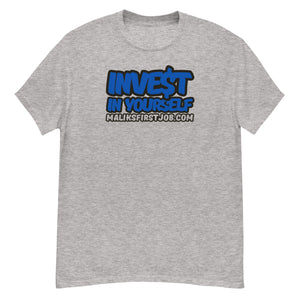 Invest in Yourself T-Shirt - Blue