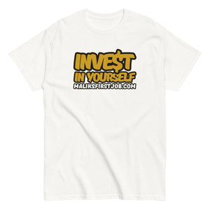 Invest in Yourself T-Shirt - Gold