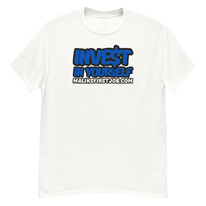 Invest in Yourself T-Shirt - Blue